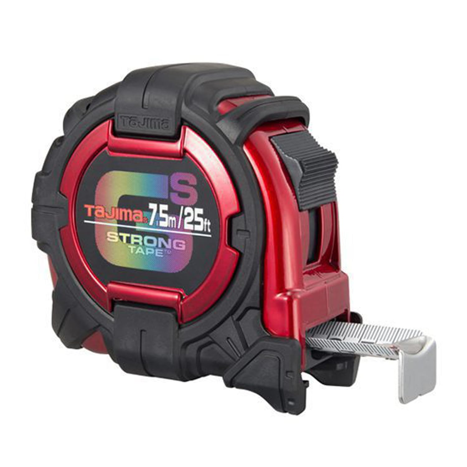 TAJIMA Tape Measure - 25 ft / 7.5 m x 1-1/16 inch GS-Lock